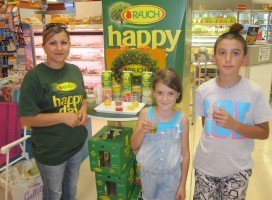 Rauch instore and outdoor promotions